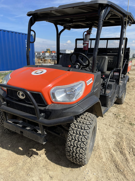 2022 Kubota RTV-X1140W-H Plastic Canopy, Windshield Acrylic Clear, LED Strobe Light, Wire Harness Kit, Back up Alarm