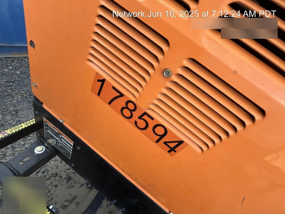 2021 Lincoln Electric Vantage 322 Vantage 322 Ready Pak 3 w/ Decals, ORANGE (includes trailer, cable rack, fender light kit) NO Telematics