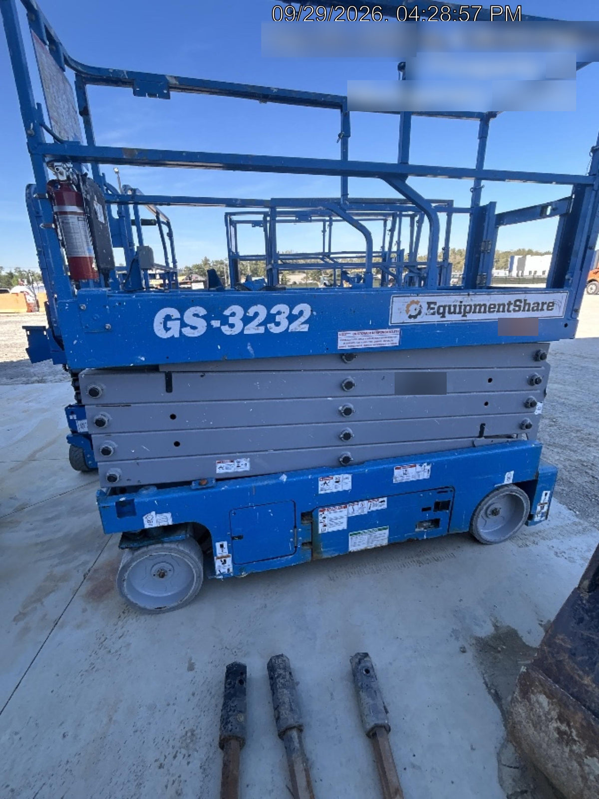 2019 Genie GS-3232 Standard Options