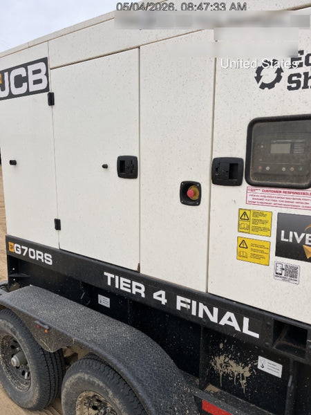 2022 JCB G70RST4F