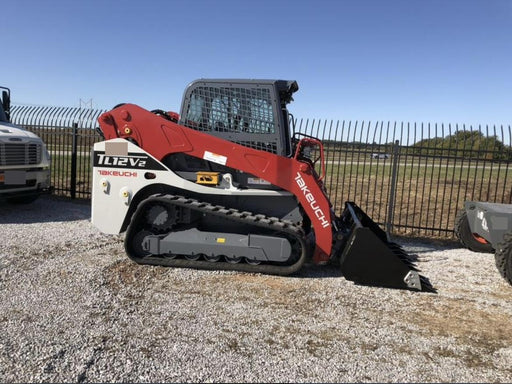 2019 Takeuchi TL12V2C Cab/Heat/AC, Back-up Alarm, Hydraulic QC w/80" HD Tooth Bucket