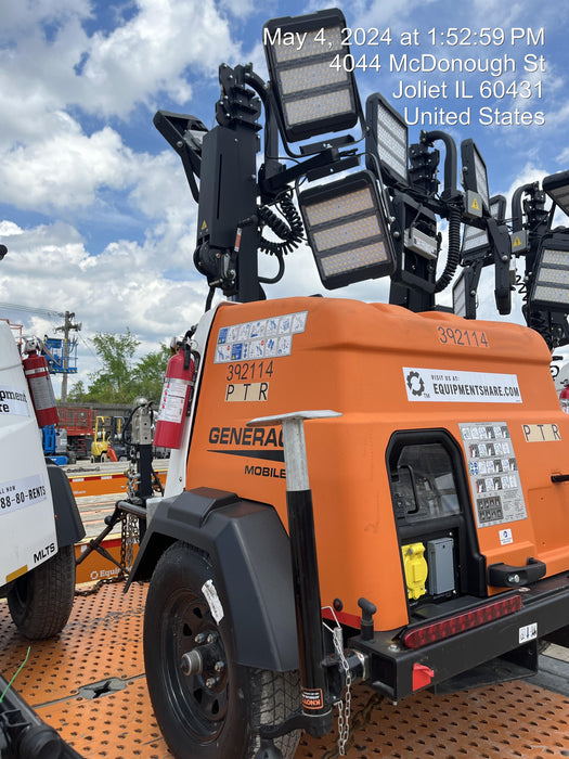 2024 Generac MLT2 Diesel, Flex Switch 120V Input, Powerzone Controller, 
(4) 320W LED Lights, 4kW Generator, 39.9 Gal Fuel Tank, 2" Ball, T3