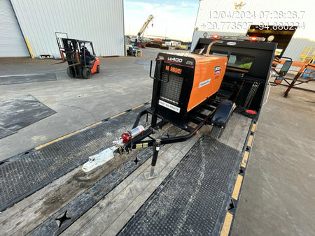 2022 Lincoln Electric LE400 Kubota V1505, Trlr, Cable Rack, Light Kit, ES Decals, T3