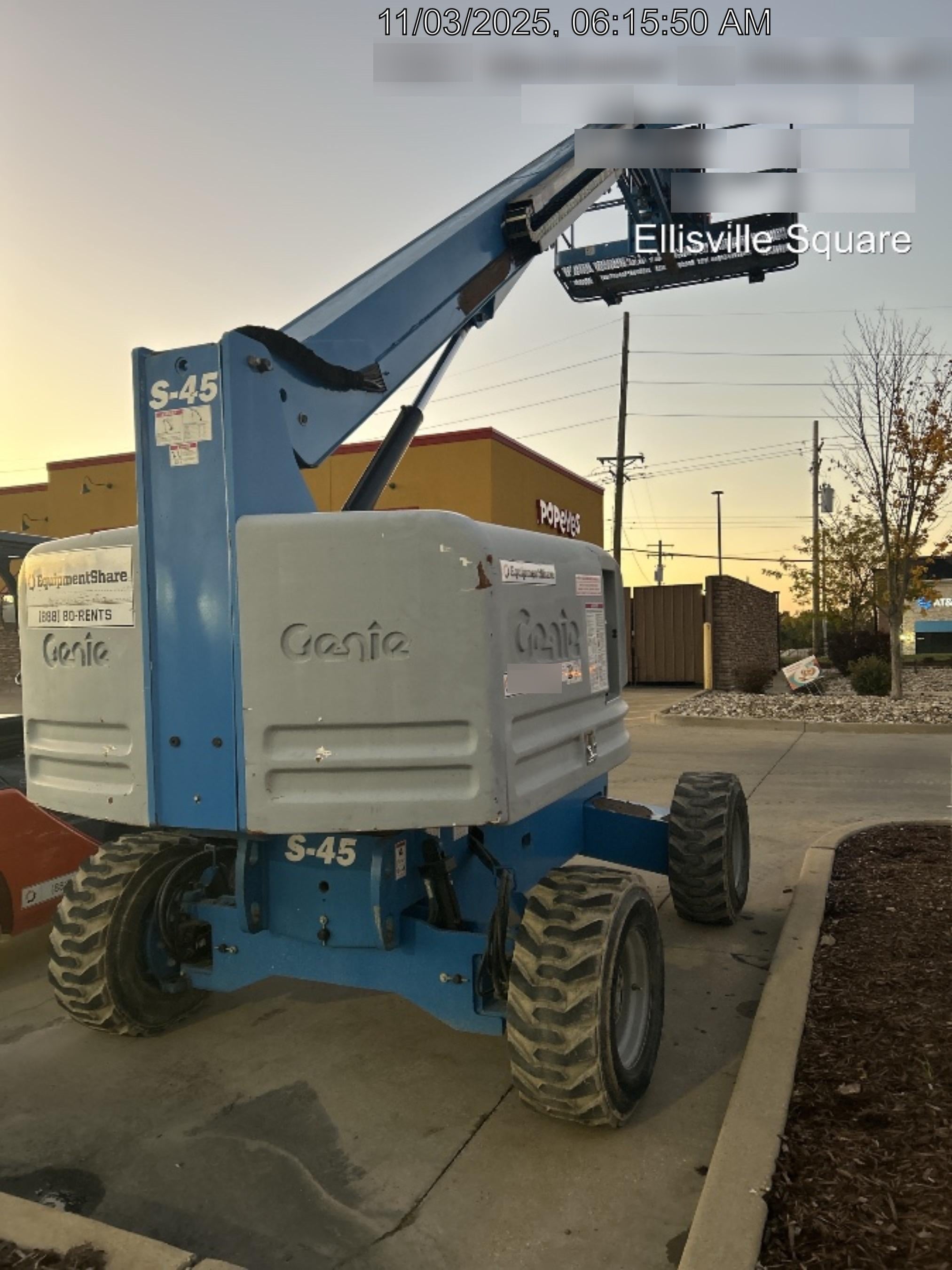 2016 GENIE S-45