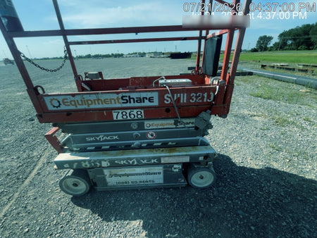 2018 Skyjack SJIII-3219 Skyjack SJIII3219 Scissor Lift w/Trojan Batteries