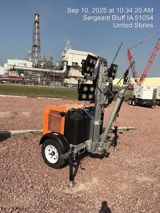 2024 Wanco WLTT-4MM4K Diesel, Deep Sea Controller, Shore Power Plug, Auto Start, (4) 350W LED Floodlights, 4kW Generator, 60 Gal Fuel Tank, 2" Ball, T3