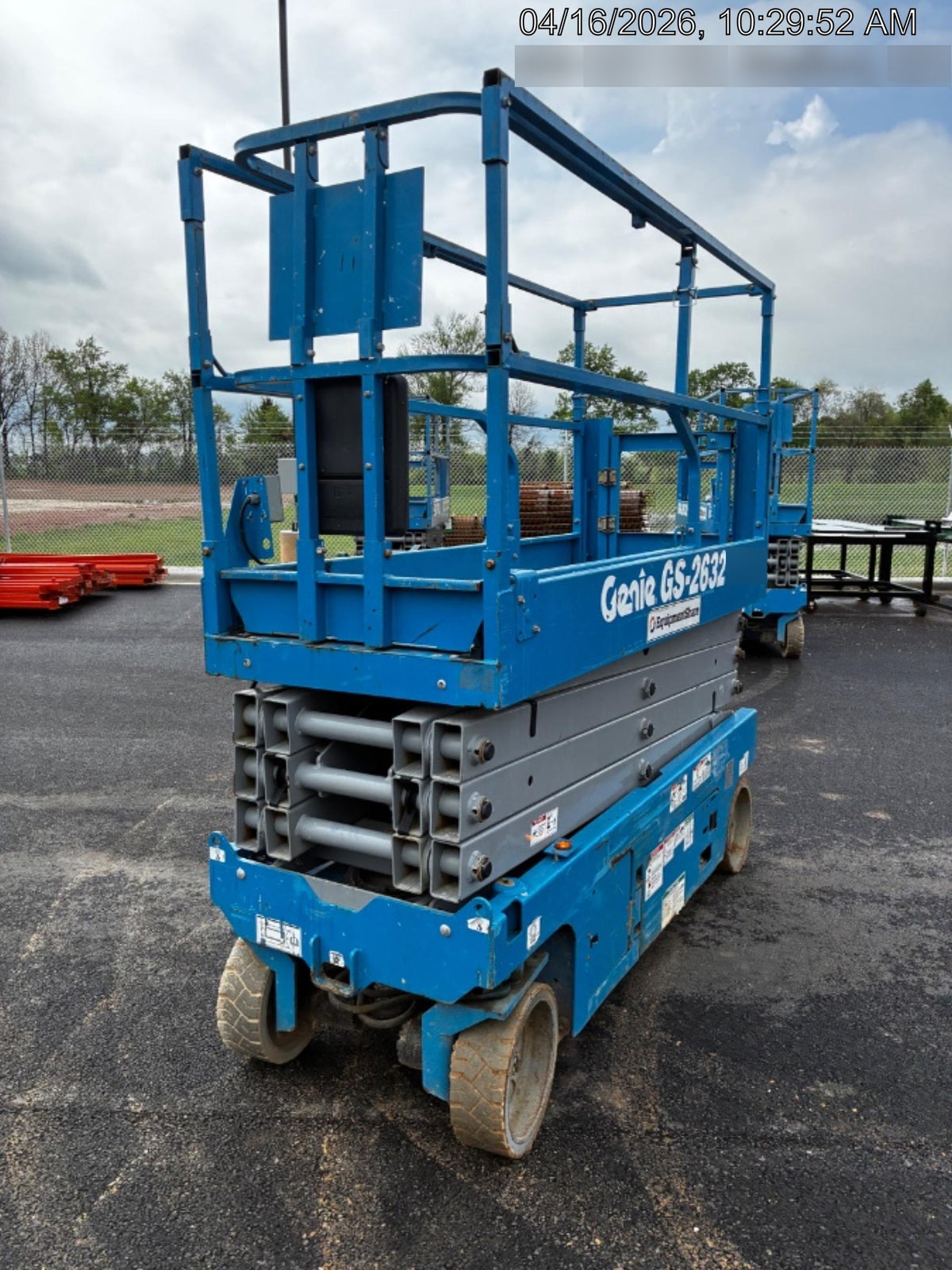 2018 Genie GS-2632 Genie GS-2632 w/Fixed Rail, Chain Entry