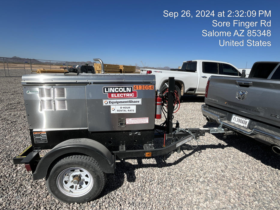 2024 Lincoln Electric LE400 Kubota V1505, Trlr, Cable Rack, Light Kit, ES Decals, T3