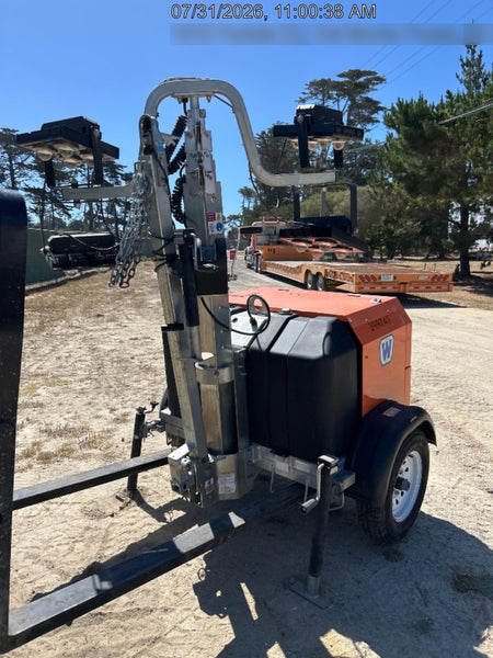 2024 Wanco WLTT-4MM4K Diesel, Deep Sea Controller, Shore Power Plug, Auto Start, (4) 350W LED Floodlights, 4kW Generator, 60 Gal Fuel Tank, 2" Ball, T3