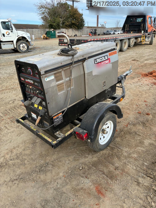 2024 Lincoln Electric LE400 Kubota V1505, Trlr, Cable Rack, Light Kit, ES Decals, T3