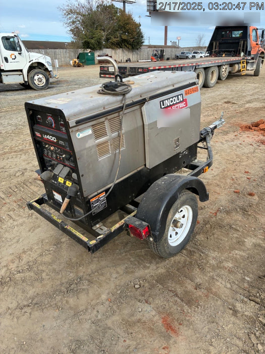 2024 Lincoln Electric LE400 Kubota V1505, Trlr, Cable Rack, Light Kit, ES Decals, T3