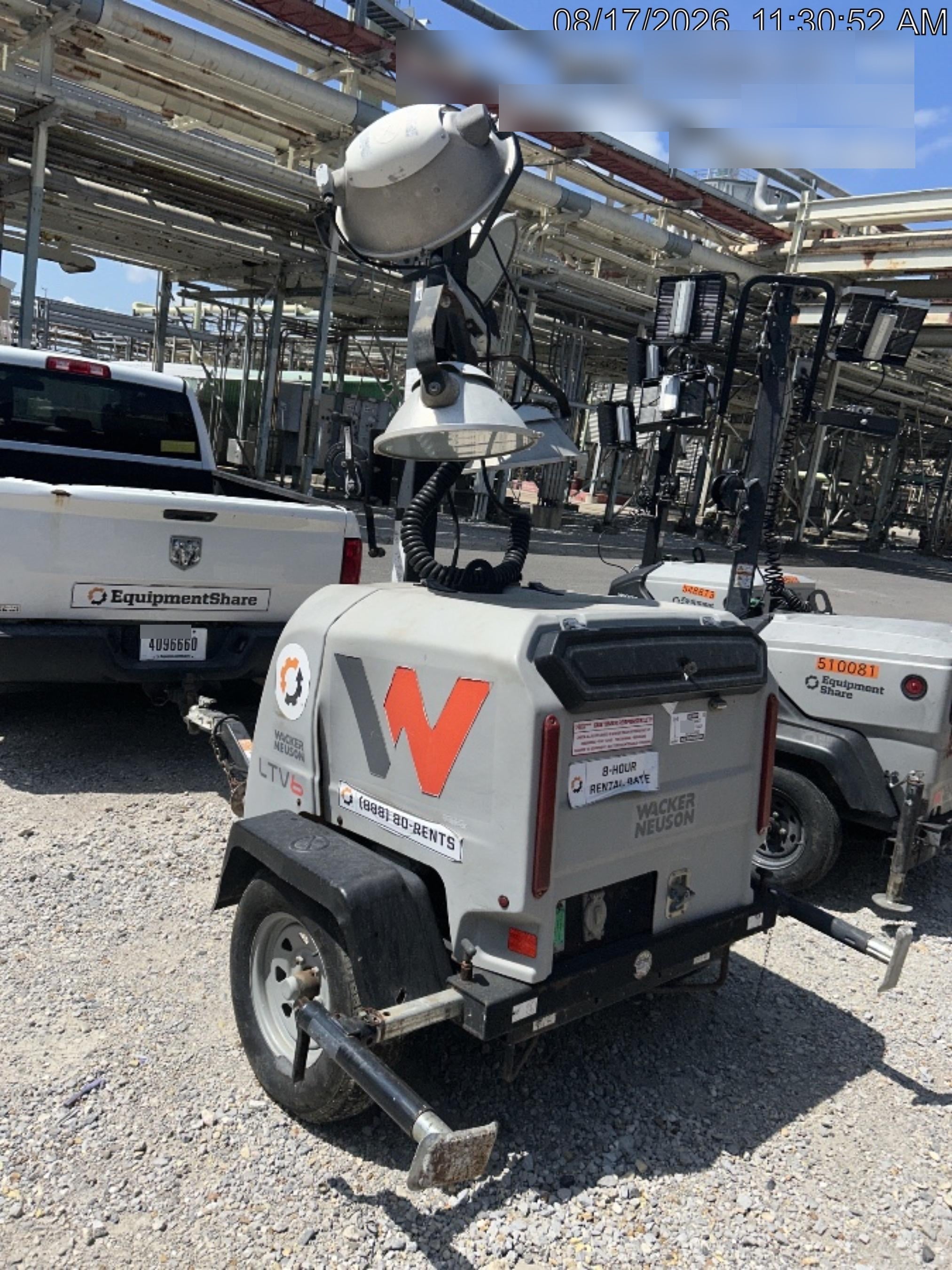2019 Wacker Neuson LTV6L-MH Standard Options, ES Track Hardware, Fuel Level Sensor