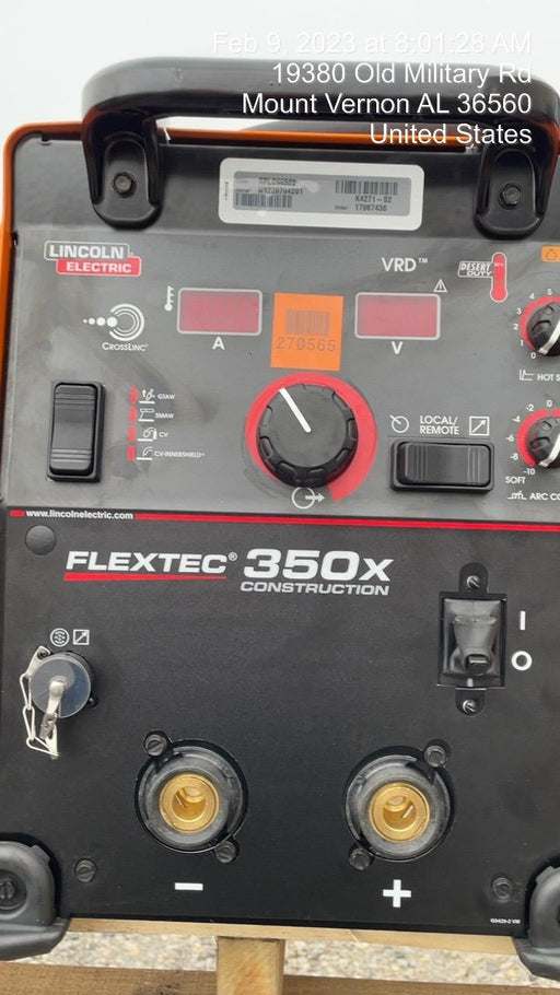 2022 LINCOLN ELECTRIC FLEXTEC 350X