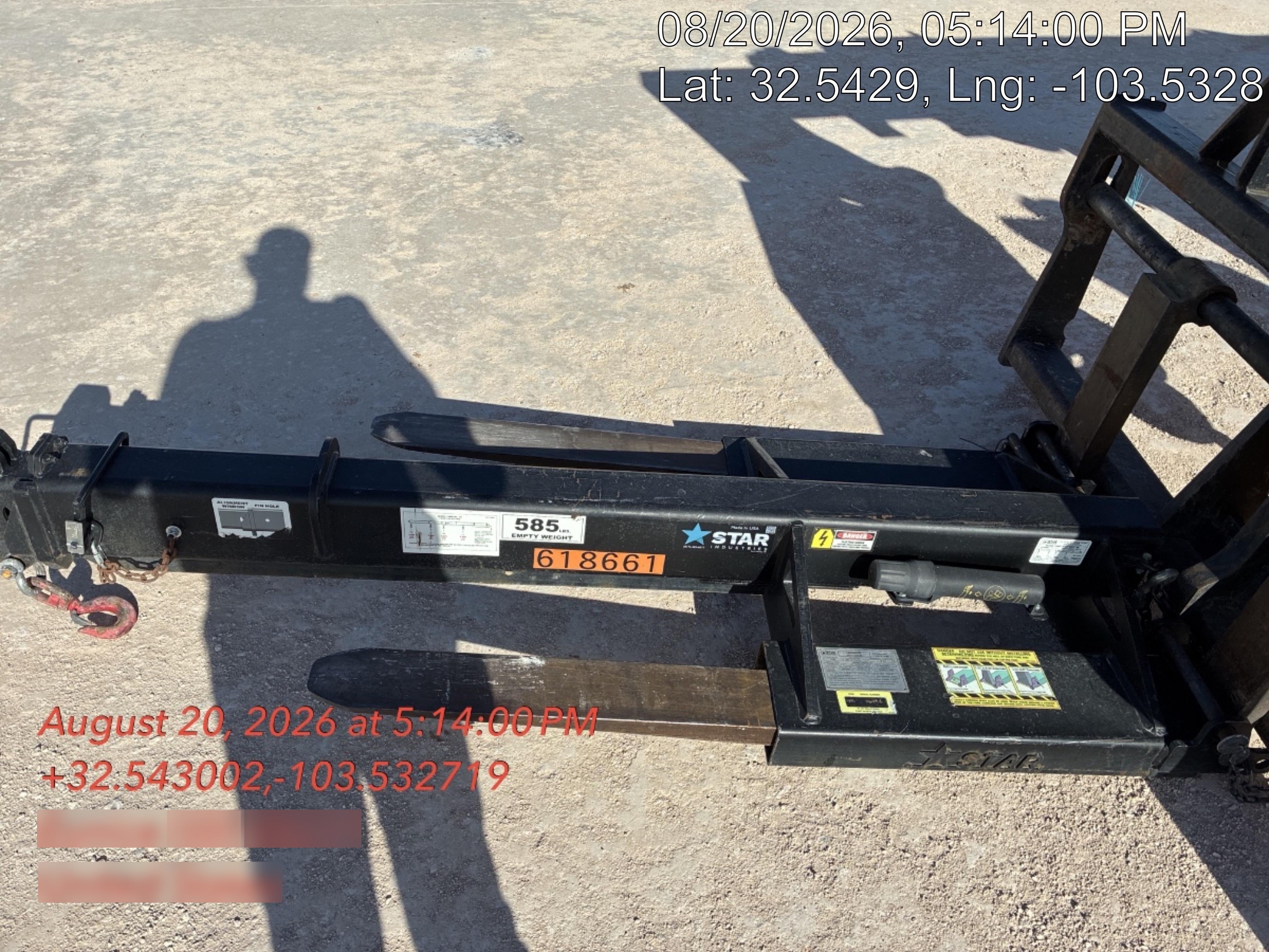 2025 STAR INDUSTRIES M1360B - Star JIB Boom