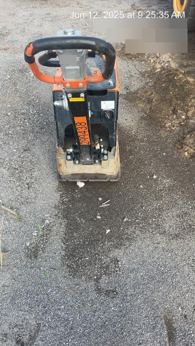 2023 Multiquip MVH158 Honda GX200, 17" Plate, Gas