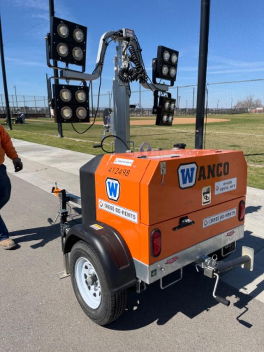 2024 Wanco WLTT-4MM4K Diesel, Deep Sea Controller, Shore Power Plug, Auto Start, (4) 350W LED Floodlights, 4kW Generator, 60 Gal Fuel Tank, 2" Ball, T3