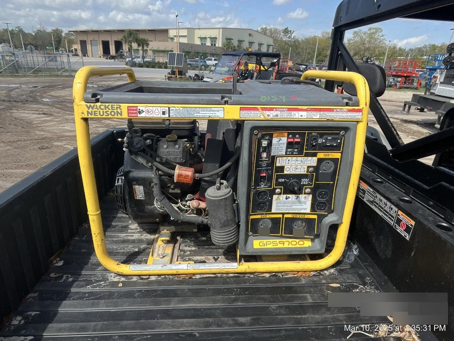2018 WACKER NEUSON GPS9700V