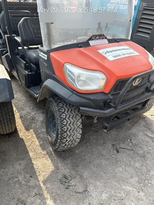 2020 Kubota RTV-X1140 4 Seat UTV, 4WD, Canopy, Standard Rental Spec