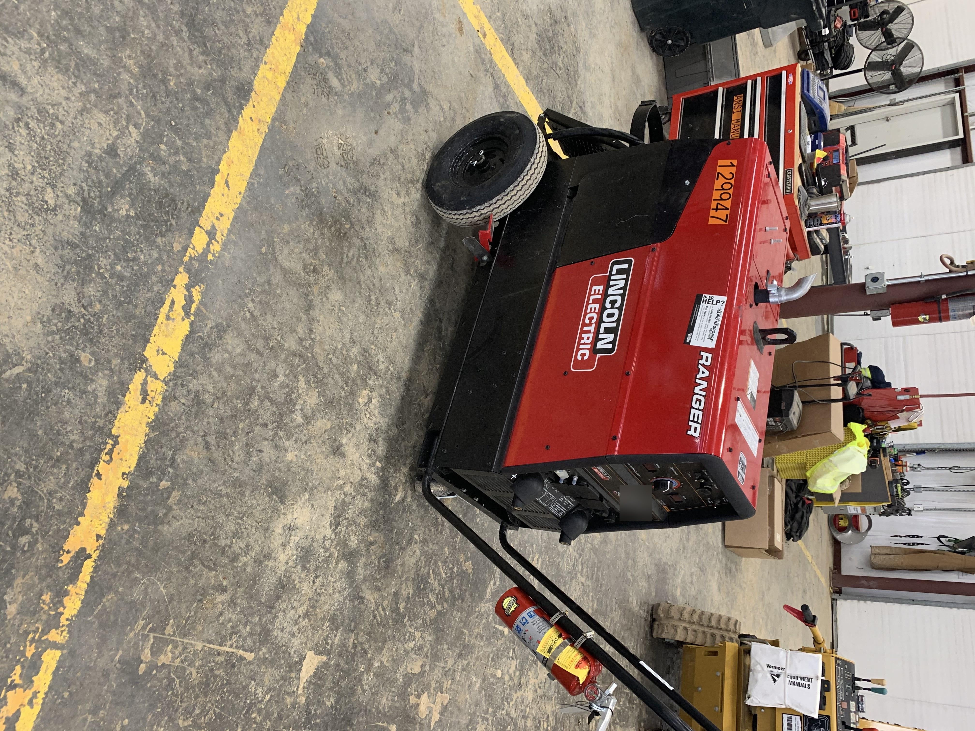 2021 Lincoln Electric Ranger 305 LPG K3430-1, Ranger 305 LPG, Undercarriage, Tank Holder & Strap, 10kw AC Gen, 25hp Kohler LPG Eng
