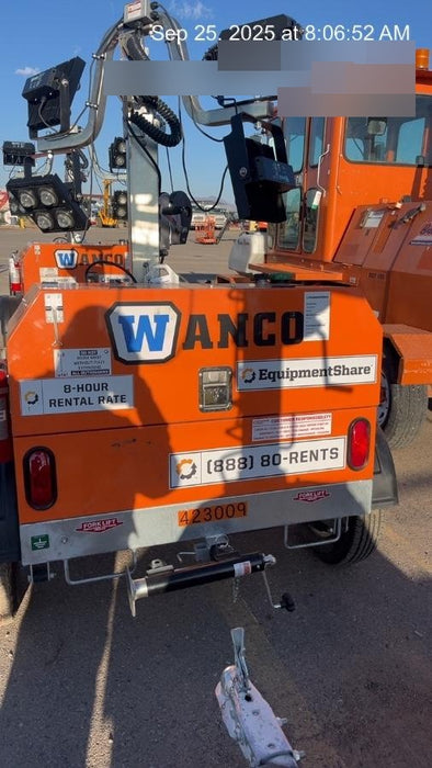 2024 Wanco WLTT-4MM4K Diesel, Deep Sea Controller, Shore Power Plug, Auto Start, (4) 350W LED Floodlights, 4kW Generator, 60 Gal Fuel Tank, 2" Ball, T3