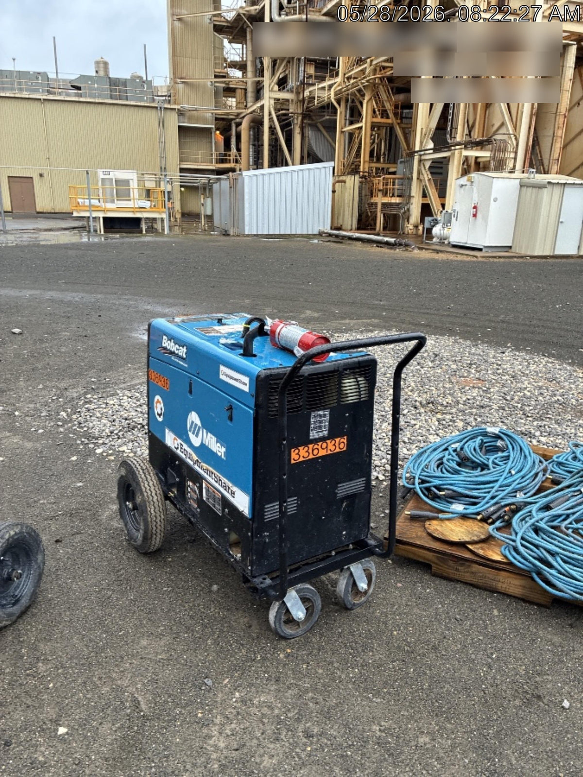 2023 Miller Electric BOBCAT 260 Kohler, GFCI, Remote Start/Stop, Running Gear