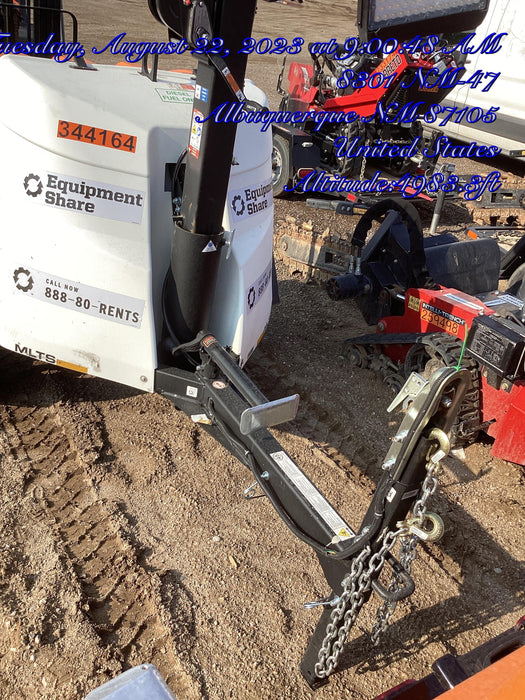 2023 Generac MLT2 Diesel, Flex Switch 120V Input, Powerzone Controller, (4) 320W LED Lights, 4kW Generator, 39.9 Gal Fuel Tank, 2" Ball, T3