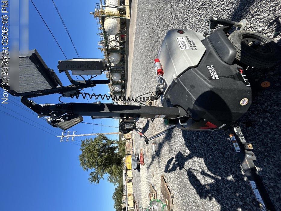 2024 Wacker Neuson LTT4 Diesel, Kohler KDW702, Deep Sea Controller, Auto Start, LED 320W, Bypass Outlet, T3