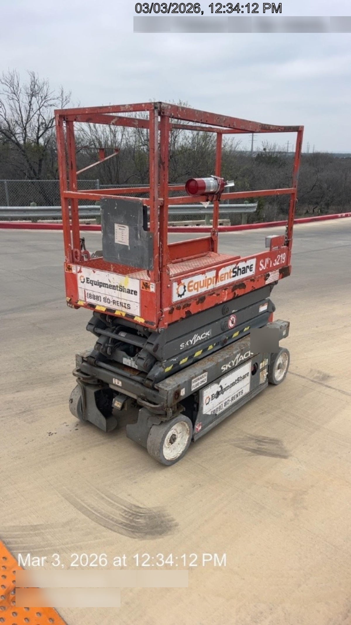 2019 Skyjack SJIII-3219 Standard w/Trojan Batteries