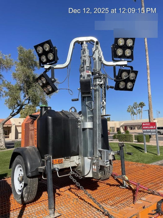 2024 Wanco WLTT-4MM4K Diesel, Deep Sea Controller, Shore Power Plug, Auto Start, (4) 350W LED Floodlights, 4kW Generator, 60 Gal Fuel Tank, 2" Ball, T3