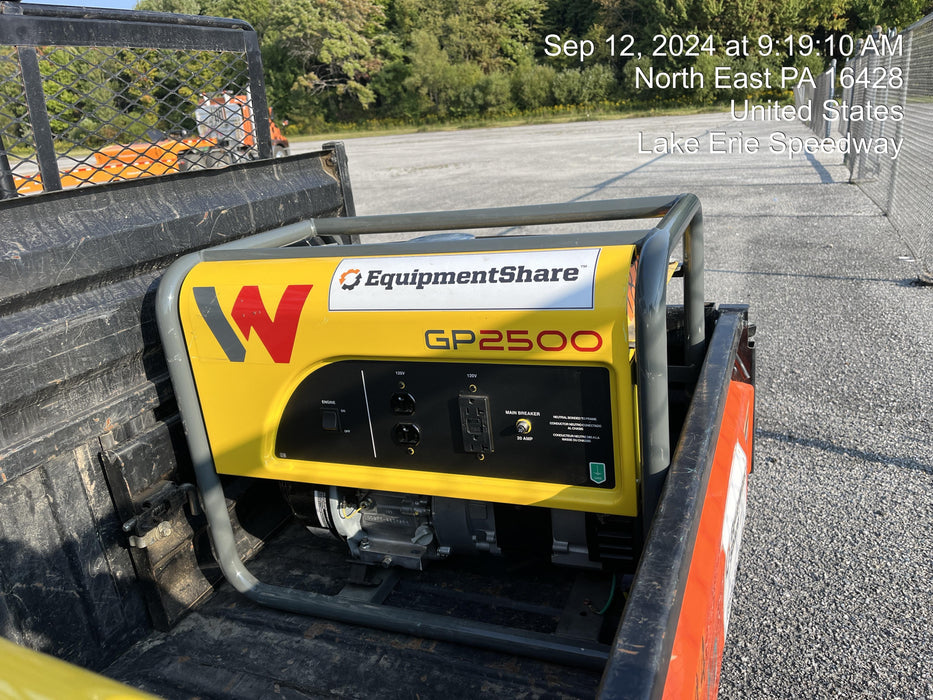 2021 WACKER NEUSON GP2500A