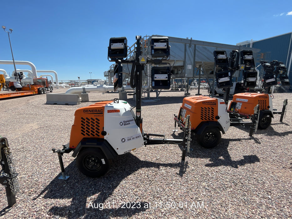 2023 Generac MLT2 Diesel, Flex Switch 120V Input, Powerzone Controller, (4) 320W LED Lights, 4kW Generator, 39.9 Gal Fuel Tank, 2" Ball, T3