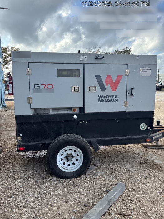 2019 WACKER NEUSON G70