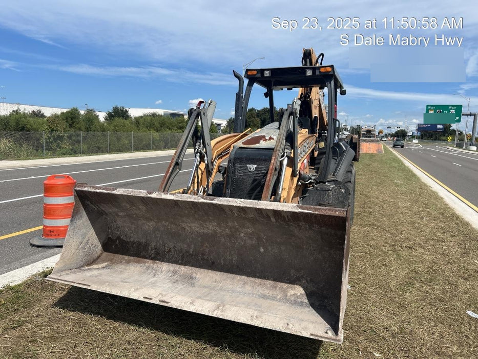 2018 Case 580N STANDARD HOE, ROPS, PILOT CONTROLS, AUX HYD