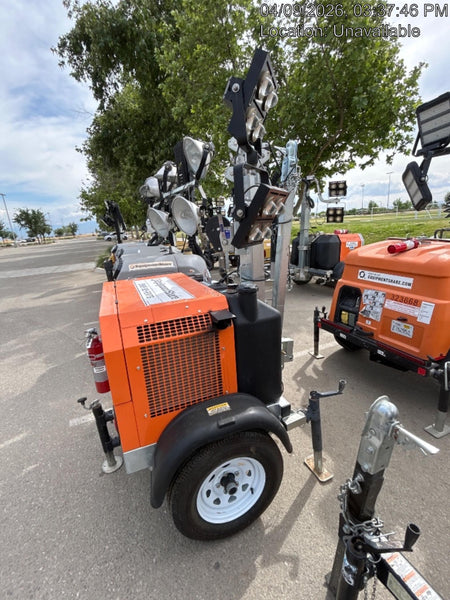 2024 Wanco WLTT-4MM4K Diesel, Deep Sea Controller, Shore Power Plug, Auto Start, (4) 350W LED Floodlights, 4kW Generator, 60 Gal Fuel Tank, 2" Ball, T3