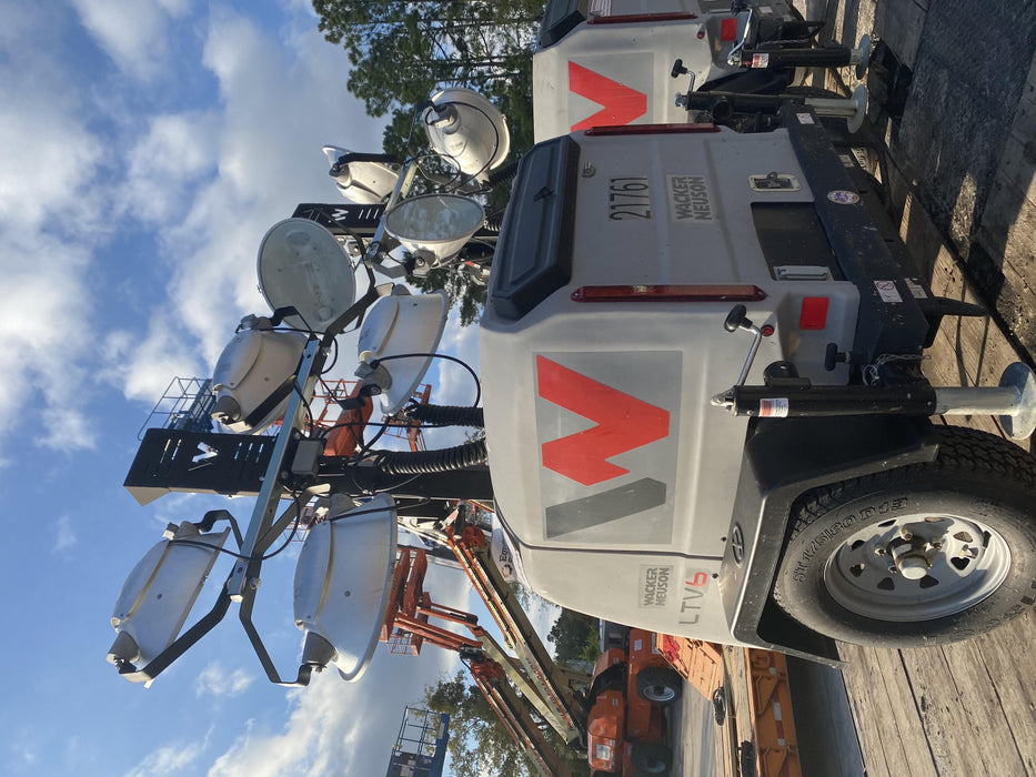 2019 Wacker Neuson LTV6L-MH Wacker Neuson LTV6L Mobile Light Tower w/Fuel Level Sensor Installed
