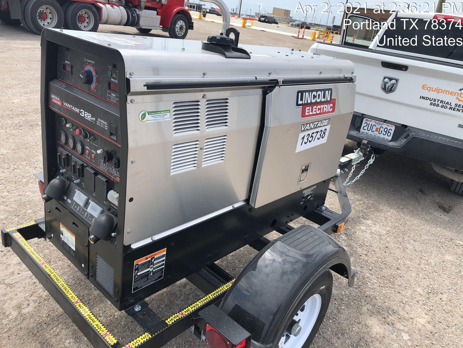 2021 Lincoln Electric Vantage 322 Ready Pak 3