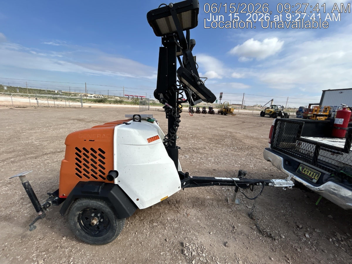 2023 Generac MLT2 Diesel, Flex Switch 120V Input, Powerzone Controller, 
(4) 320W LED Lights, 4kW Generator, 39.9 Gal Fuel Tank, 2" Ball, T3