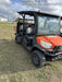 Kubota RTV-X1140W-H 4wd Utility Cart, LED Strobe, Windshield Tempered Glass, Pastic Canopy, Wire Harness Kit, Backup Alarm
