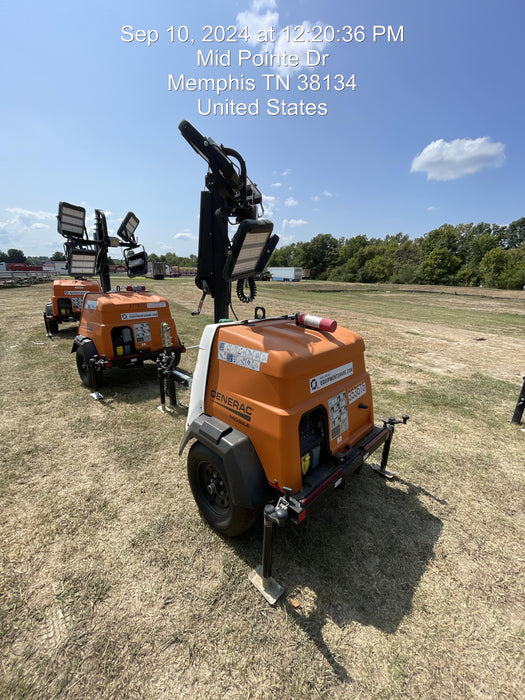 2023 Generac MLT2 Diesel, Flex Switch 120V Input, Powerzone Controller, (4) 320W LED Lights, 4kW Generator, 39.9 Gal Fuel Tank, 2" Ball, T3