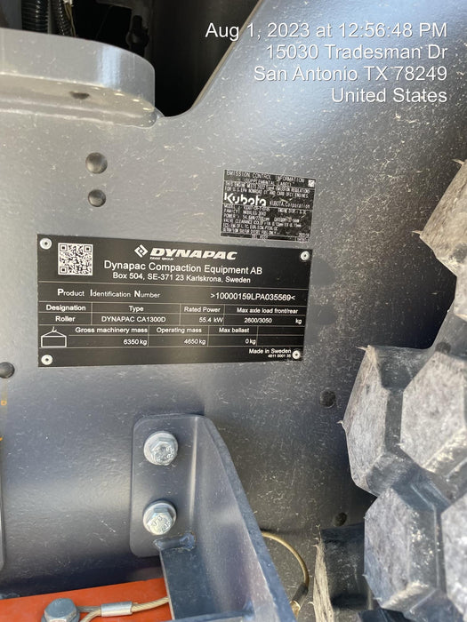 2023 DYNAPAC CA1300D