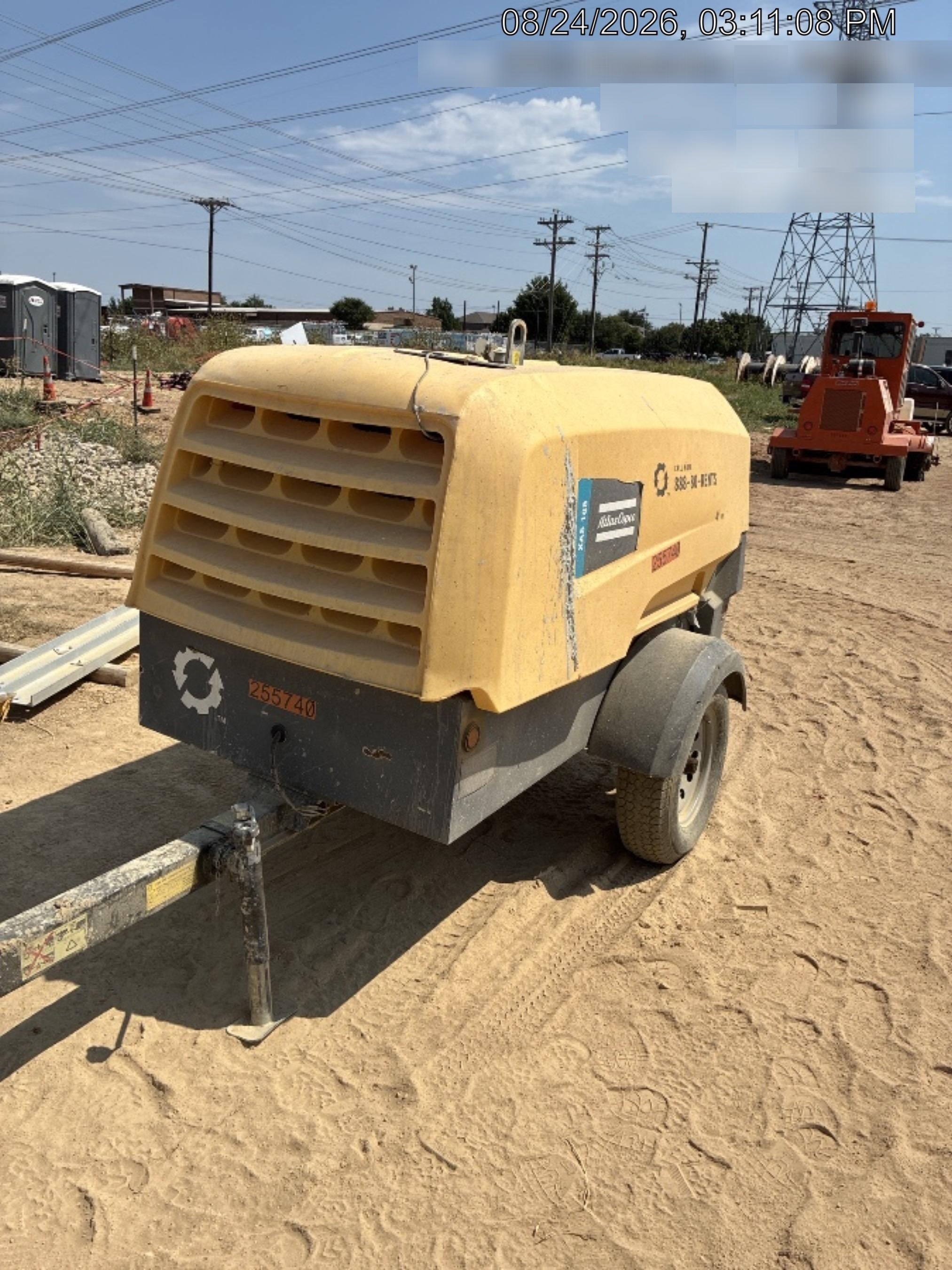 2022 ATLAS COPCO XAS188 CWK