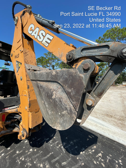 2018 Case 580N STANDARD HOE, ROPS, PILOT CONTROLS, AUX HYD