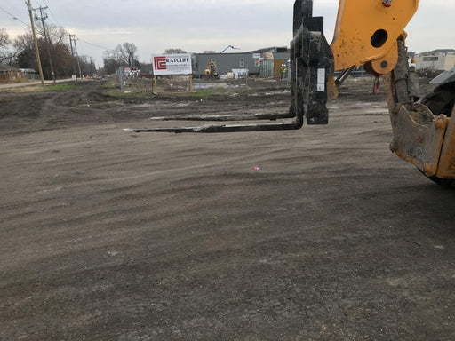 2019 JCB 510-56 74 HP w/CAB/HVAC, Beacon, Worklights, Aux Hydraulics, Solid Tires 72" Carriage/60" Forks