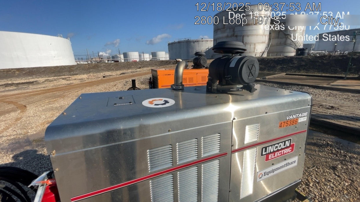 2024 Lincoln Electric Vantage 549X Vantage 549X Ready Pak 3 w/ Telematics & Decals, Stainless (Includes Trailer, Cable Rack, Fender Light Kit), part #K3534-2-RP3MES