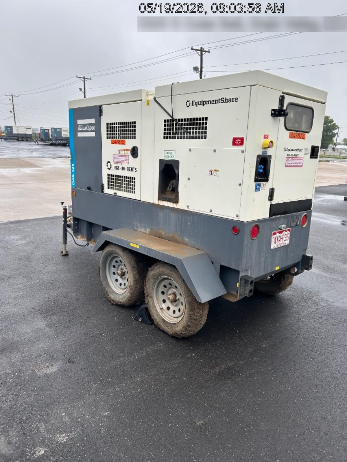 2022 ATLAS COPCO QAS 125