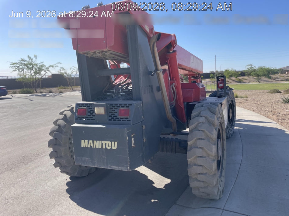2019 Manitou MTA10055 MTA10055 - 74 HP T4, Canopy, Worklights/Strobe, Beacon, 66" Carriage, 60" Forks, Solid Tires, Lift Hook, Aux Hydraulics