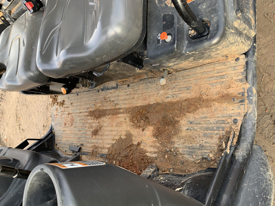 Kubota RTV-X1140W-H 4WD utility cart -LED strobe -Windshield tempered glass -Plastic canopy -Wire harness kit -Backup alarm