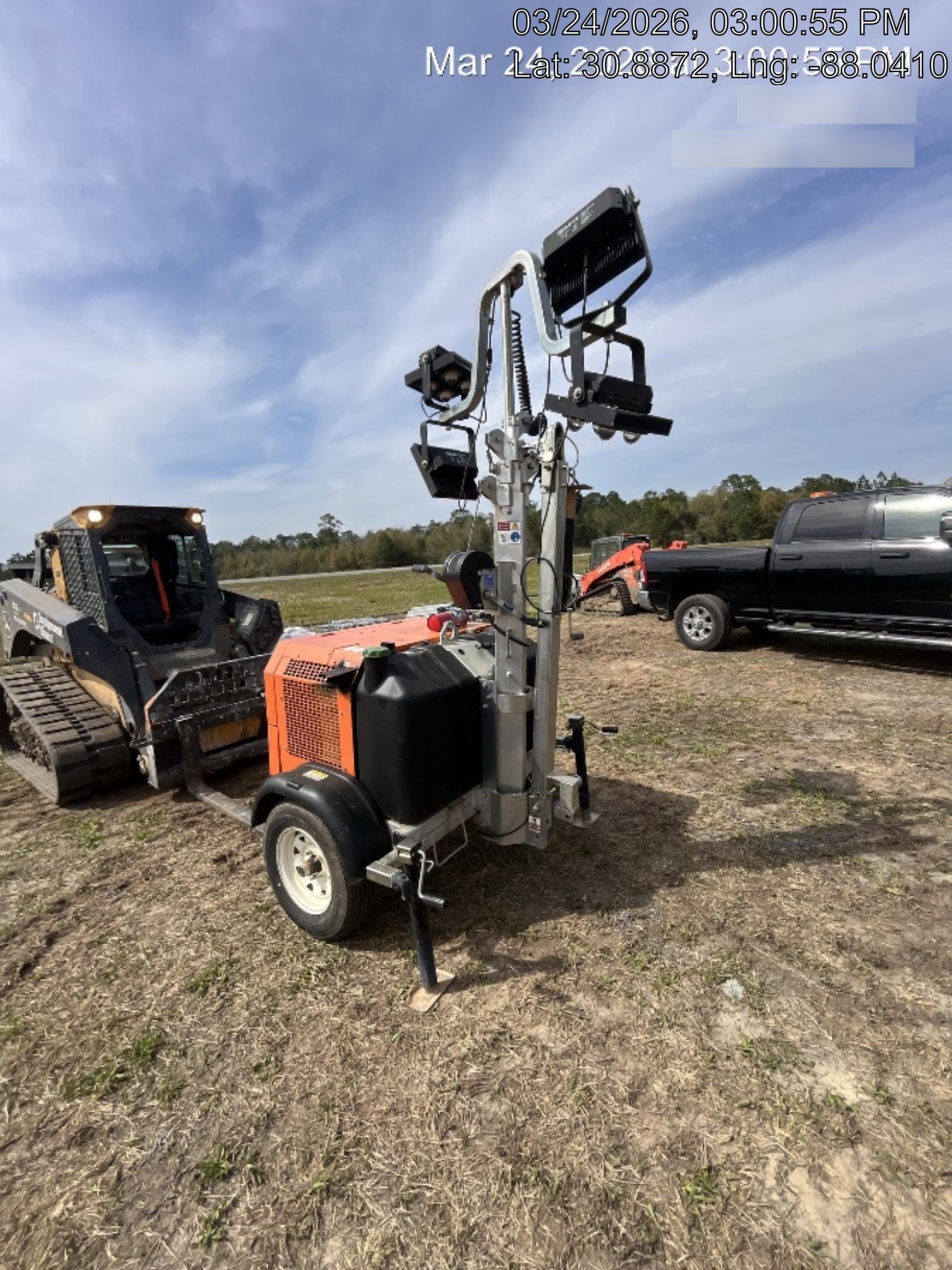 2023 Wanco WLTT-4MM4K Diesel, Deep Sea Controller, Shore Power Plug, Auto Start, (4) 350W LED Floodlights, 4kW Generator, 60 Gal Fuel Tank, 2" Ball, T3