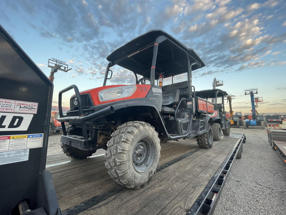 2022 Kubota RTV-X1140W-H Plastic Canopy, Windshield Acrylic Clear, LED Strobe Light, Wire Harness Kit, Back up Alarm