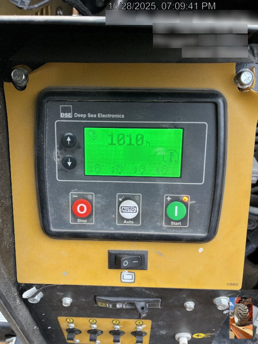 2022 Allmand NLV3GR (4) LED Light Fixture 350W, 23' Vertical Mast, 3kW Prime, Towable